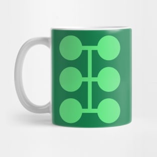 Multiple Man (Green Dots) Mug